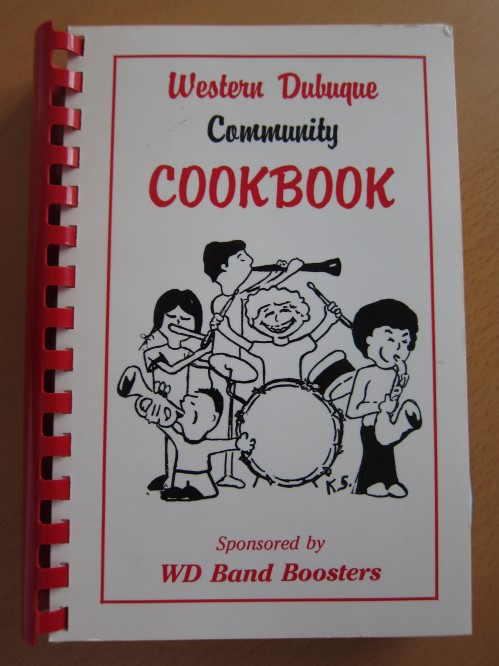 Western Dubuque Marching Band Cook Book